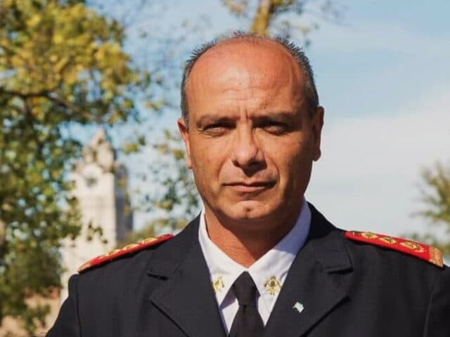 Salcedo renunció a la Jefatura de los Bomberos: «Me quiero retirar activo y haciendo lo que me gusta»